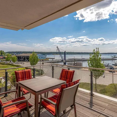 Mueritzoase - Mit Infrarot-kabine & Mueritzblick In Der Hafenresidenz Appartement Waren (Mueritz)